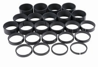 Ringen set voor achterwiel naven 50mm.